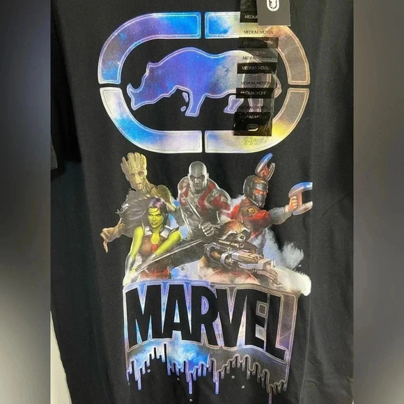 Marvel x Ecko - Guardians of the Galaxy - Medium Black T Shirt - BNWT ๐ฆ๐ฒ๐ซ๐โ๏ธ - Picture 3 of 6